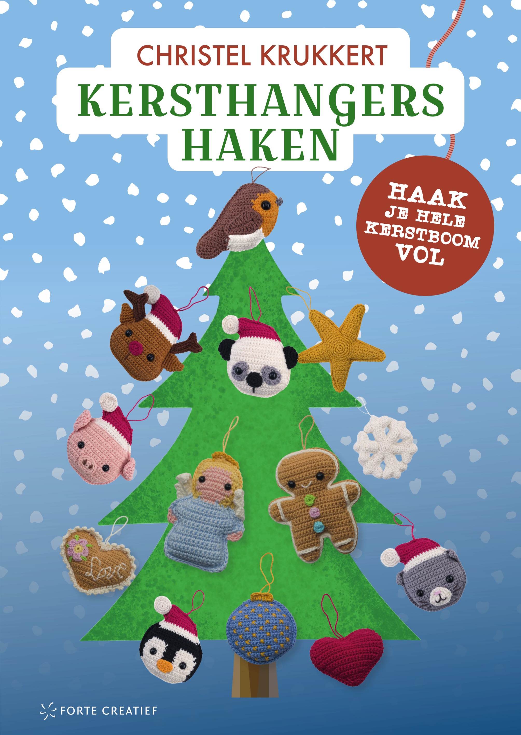 Kersthangers haken haak je hele kerstboom vol