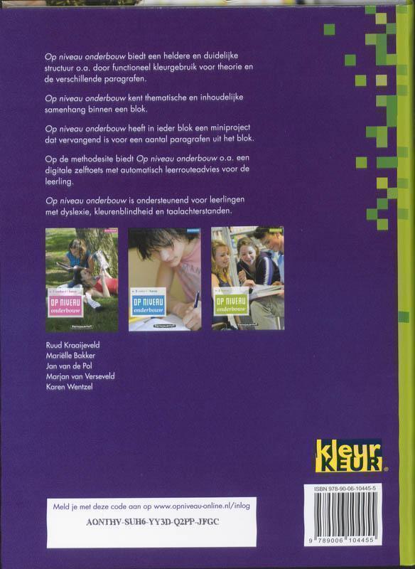 Op niveau onderbouw 3 Havo  Basisboek