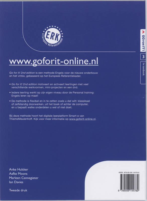 Go for it! 3 HV  Textbook