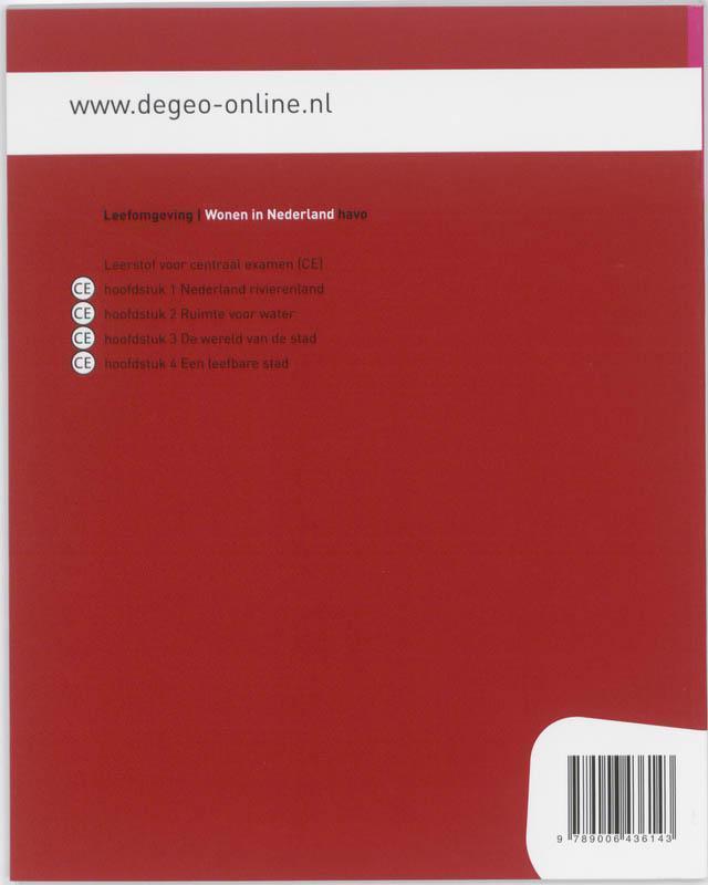 De Geo leefomgeving  Wonen in Nederland