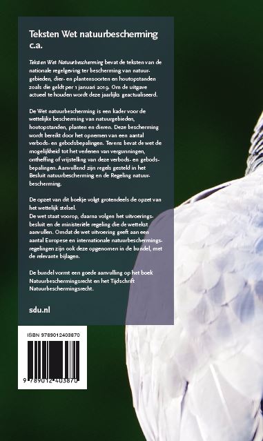 Teksten Wet Natuurbescherming Editie 2019
