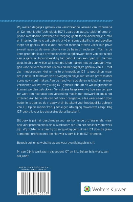Zorgvuldig ICT-gebruik een eerste kennismaking met het zorgvuldig gebruik