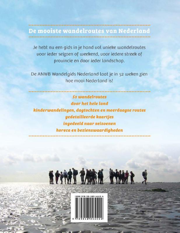 Wandelgids Nederland 52 wandelingen tussen 12 en 25 km