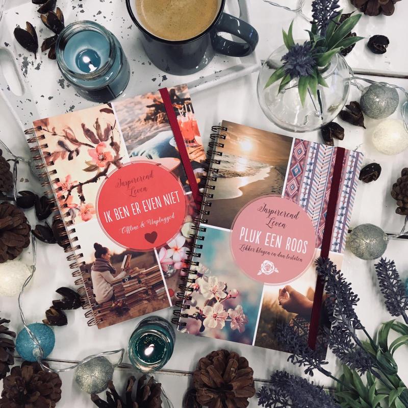 Inspirerend Leven self care pakket 1x Pluk een roos + 1x Ik ben er even niet