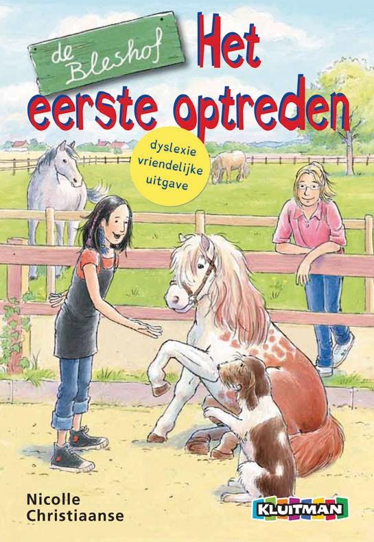 Het eerste optreden dyslexie vriendelijke uitgave