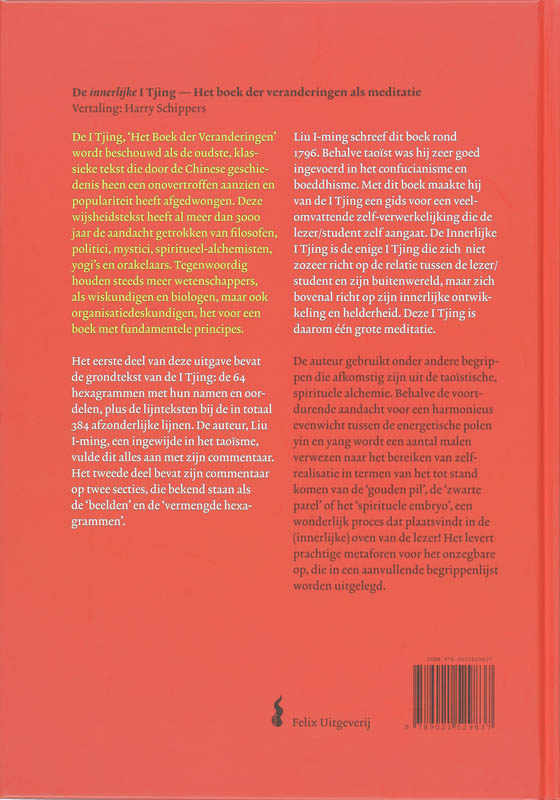 De innerlijke I Tjing het boek der veranderingen als meditatie