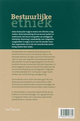 Bestuurlijke ethiek een inleiding