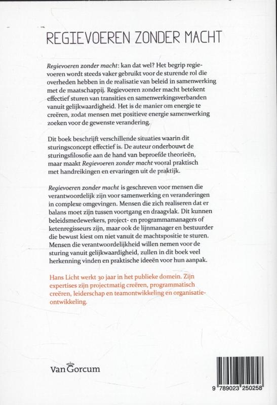 Regievoering zonder macht 