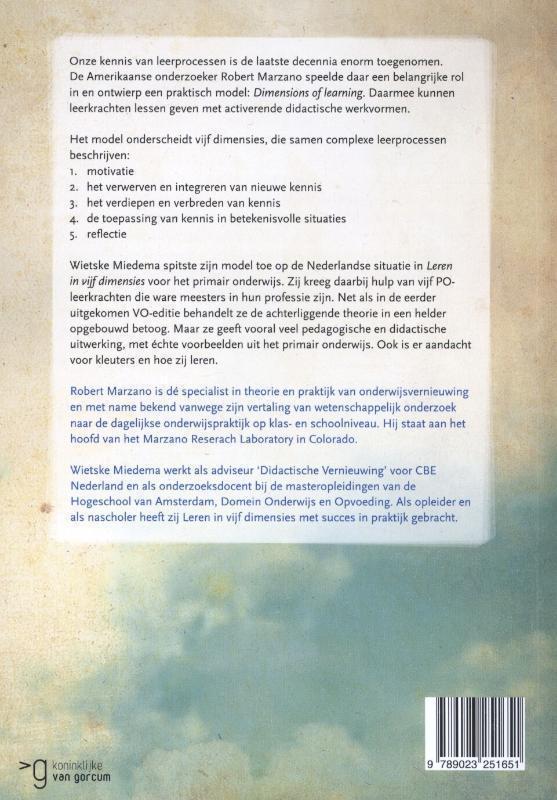 Leren in 5 dimensies moderne didactiek voor het primair onderwijs