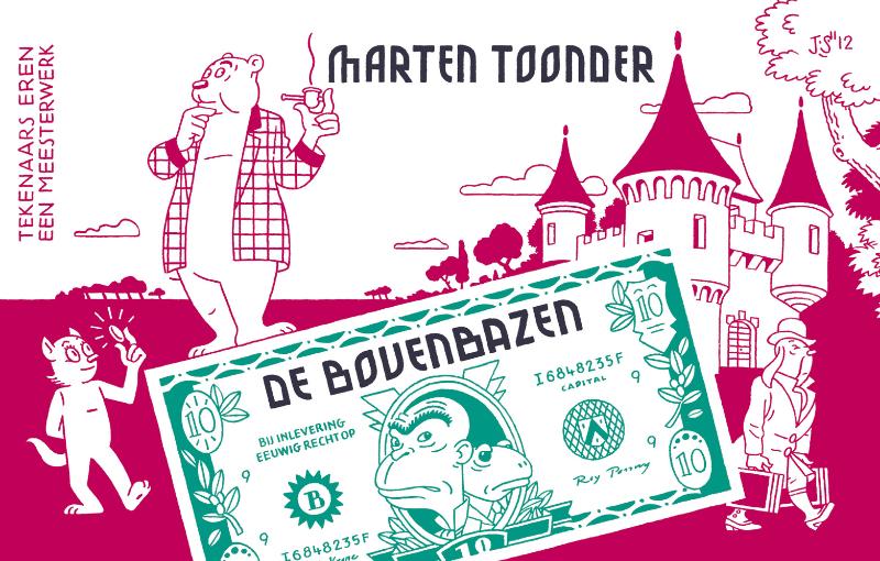 De bovenbazen de tekenaren eren een meesterwerk