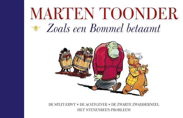 Zoals een Bommel betaamt de split-erwt - de achtgever - de zwarte zwadderneel - het stenenbeen-probleem
