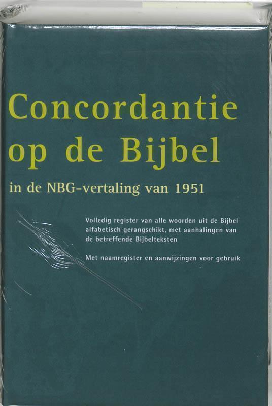 Concordantie op de Bijbel in de nieuwe vertaling 