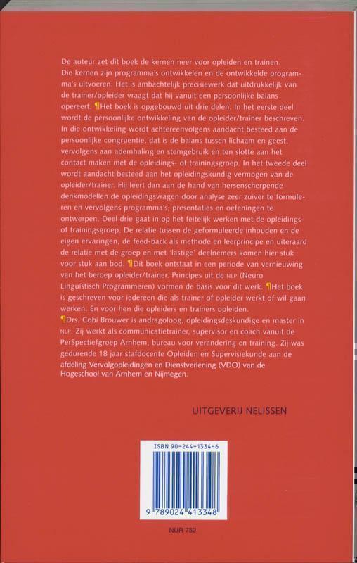 Opleiden, trainen en presenteren 