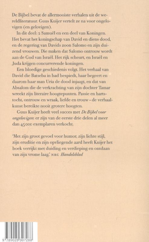 De Bijbel voor ongelovigen 4 Koning David en de splitsing van het rijk