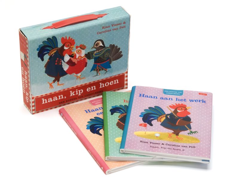 Haan, Kip en Hoen een koffer vol leesplezier