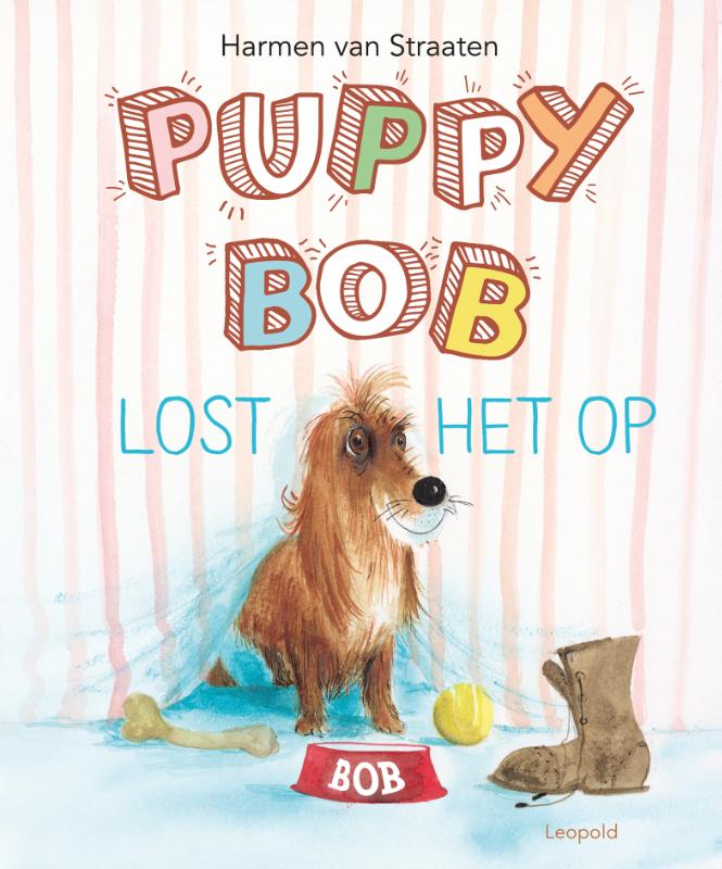Puppy Bob lost het op 