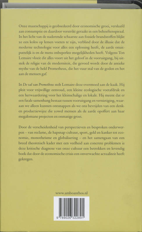 De val van Prometheus over de keerzijden van de vooruitgang