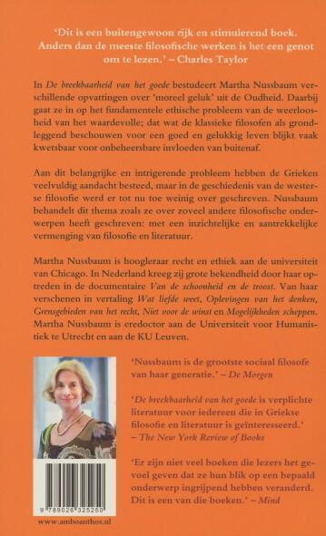 De breekbaarheid van het goede geluk en ethiek in de Griekse filosofie en