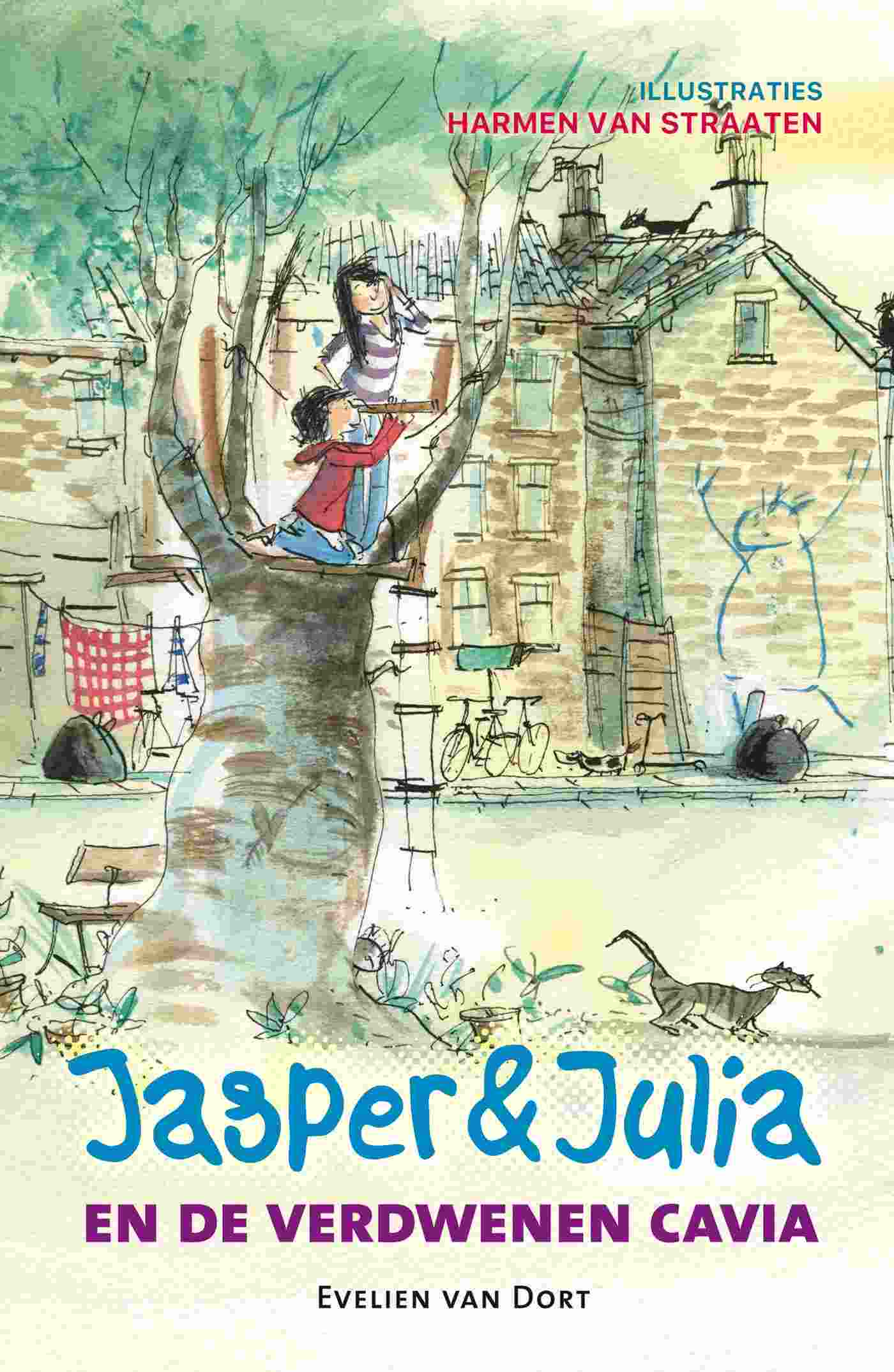 Jasper en Julia en de verdwenen cavia Serie: Pleintje Zeven