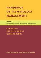 Handbook of Terminology Management