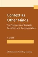 Context as Other Minds
