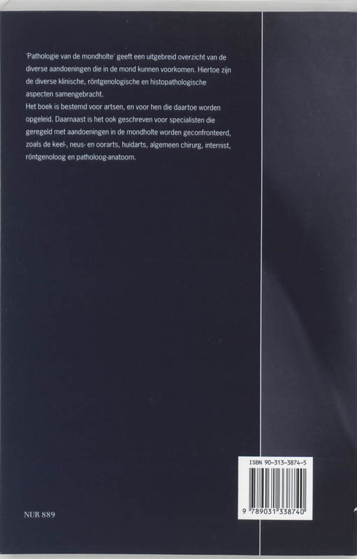 Pathologie van de mondholte  4/E 