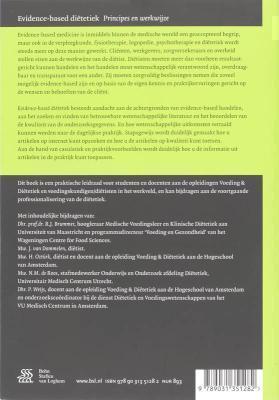 Evidence based dietetiek principes en werkwijze