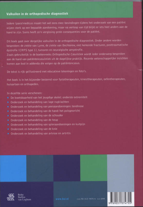 Valkuilen in orthopedische diagnostiek 