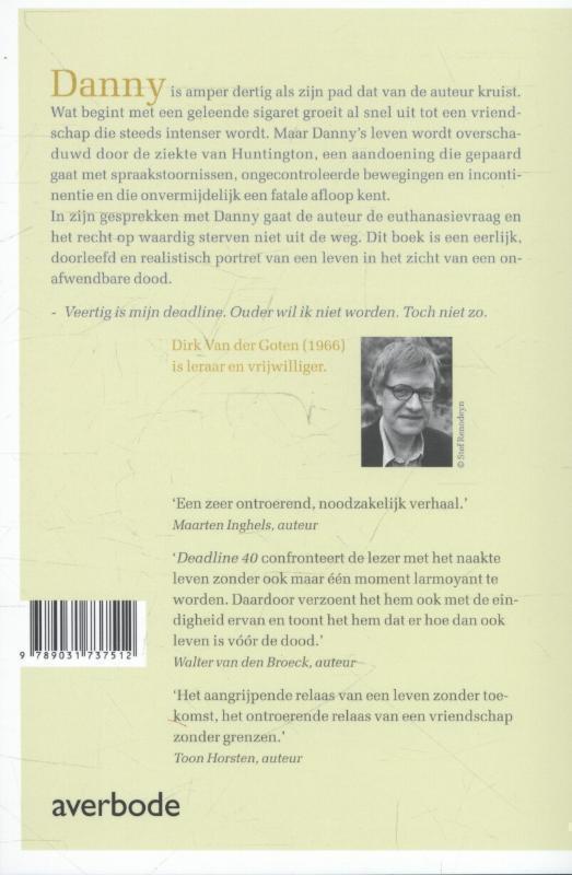 Deadline 40 mijn leven met Danny