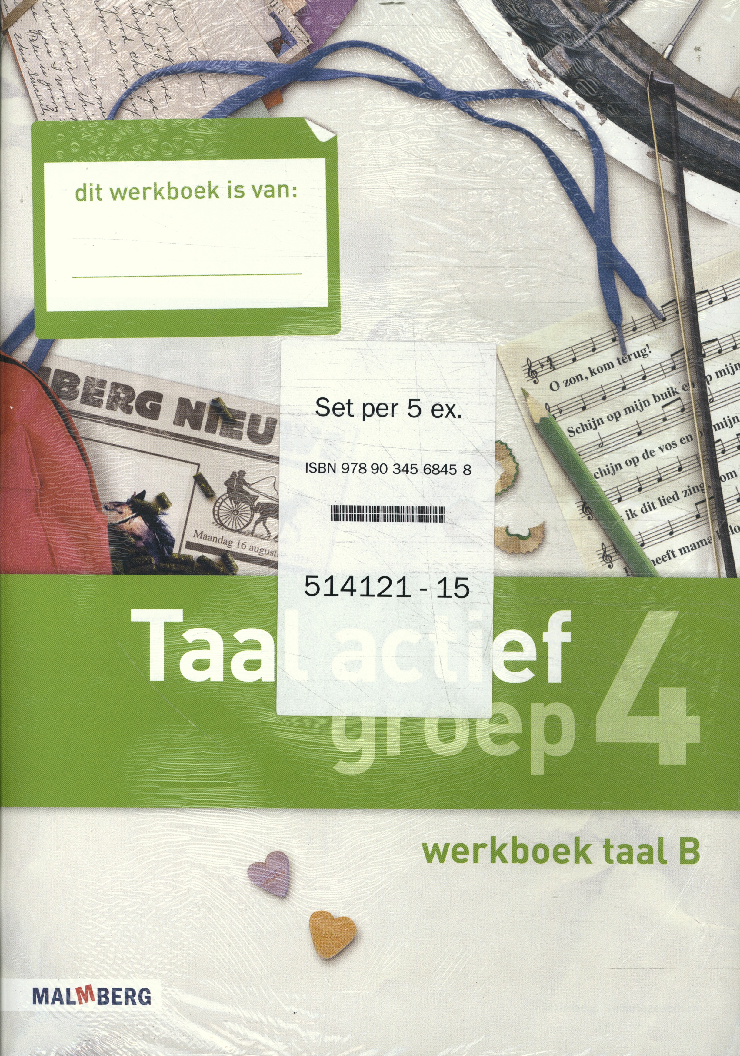 Taal Actief (set 5 ex) Taal B groep 4  Werkboek
