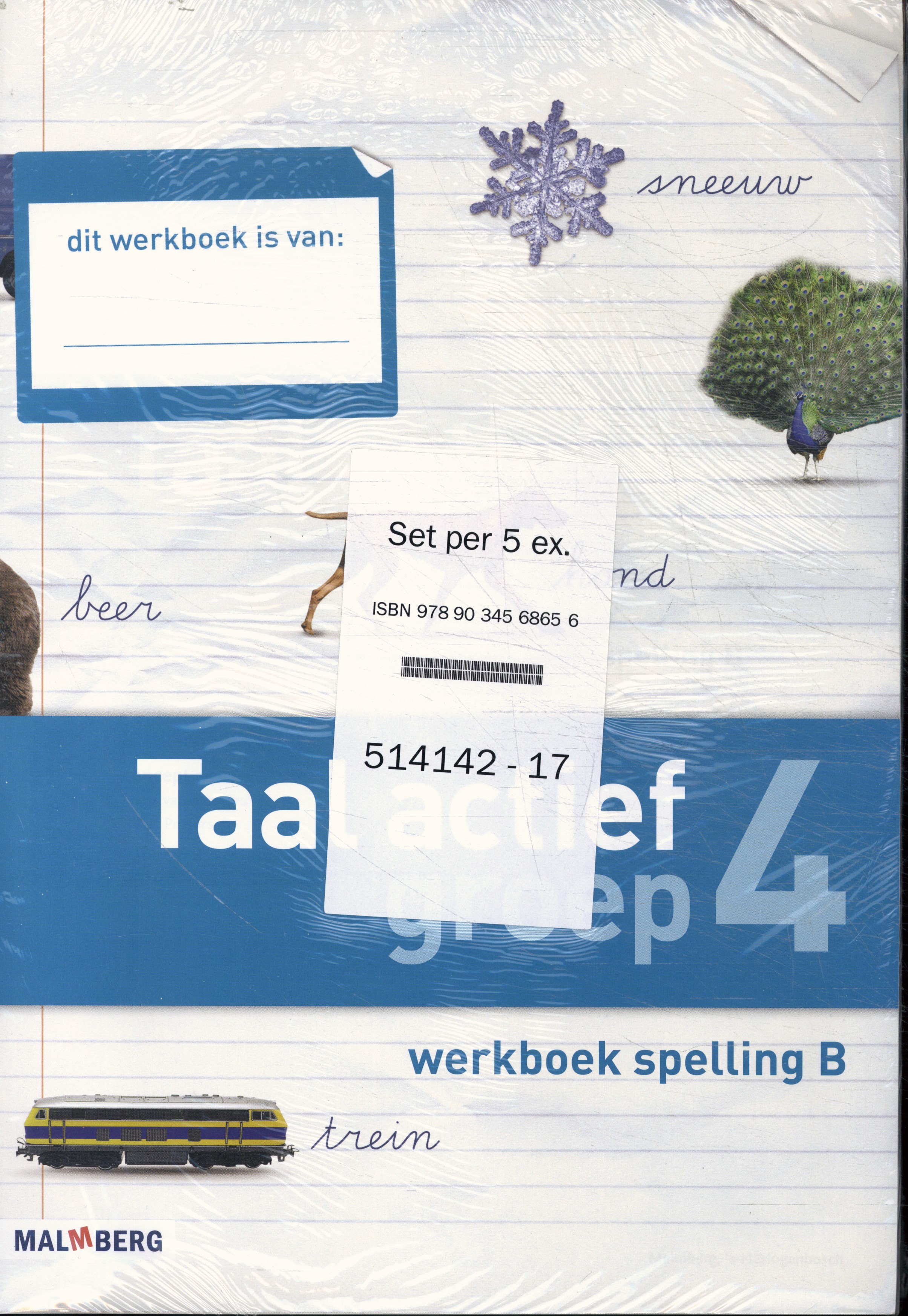 Taal Actief (set 5 ex) groep 4  Werkboek Spelling B