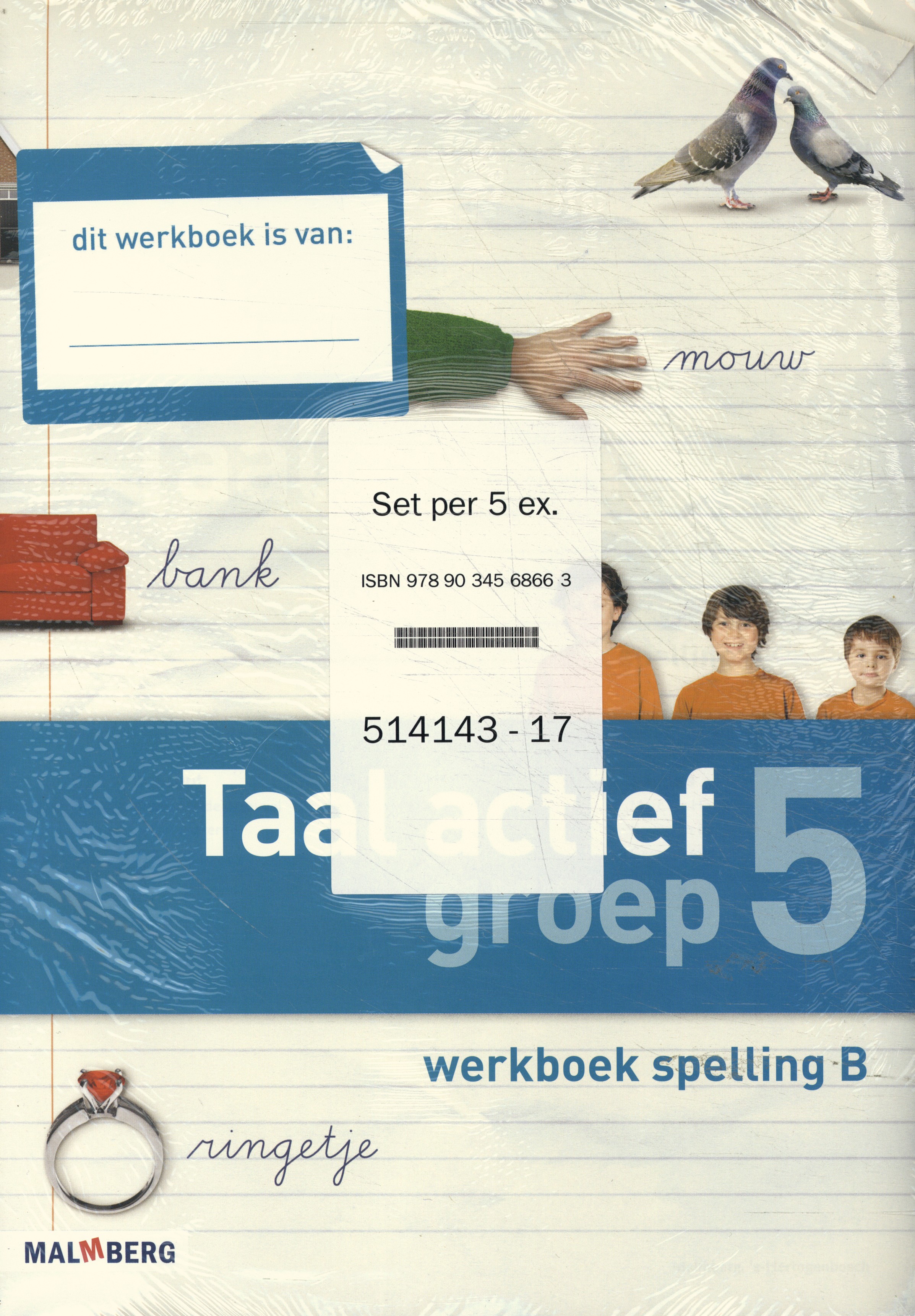Taal Actief (5 ex) groep 5 Spelling B  Werkboek