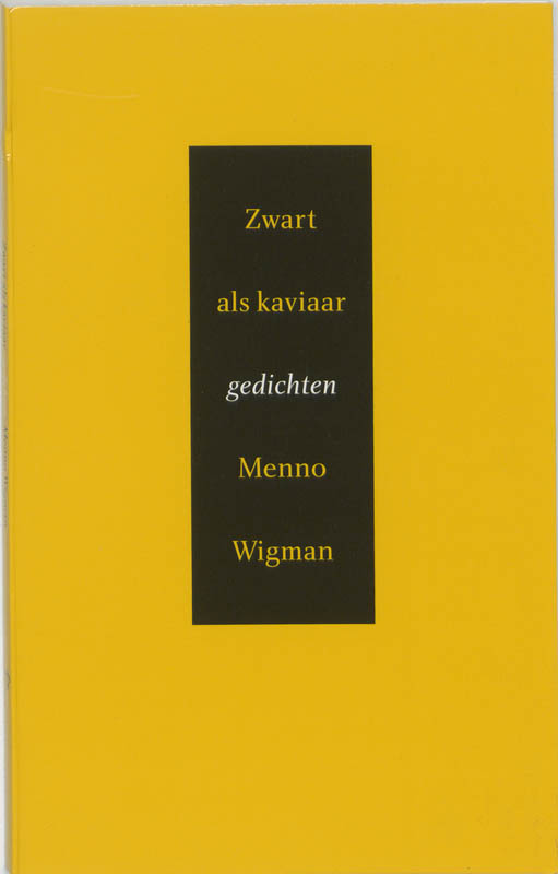 Zwart als kaviaar 