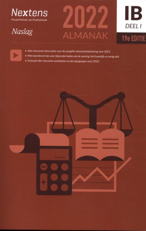 Nextens IB Almanak 2022 deel 1