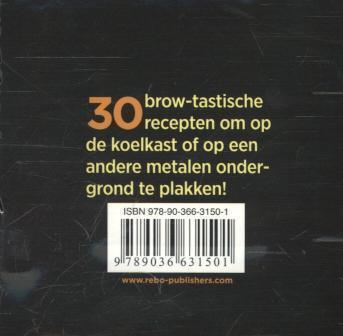 Brownies kookboekje magneetsluiting 