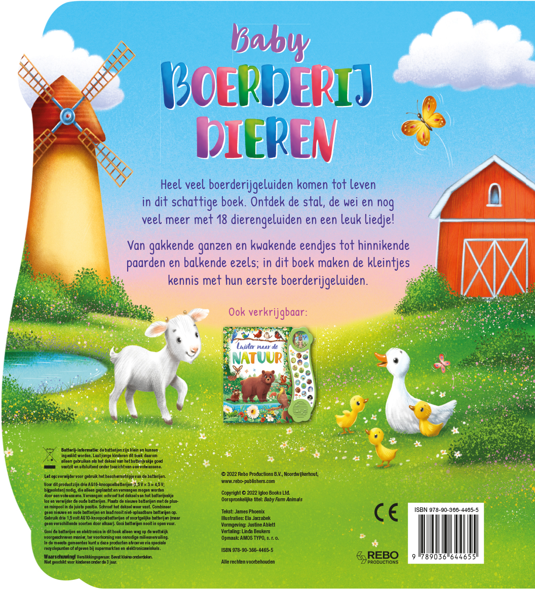 Baby boerderijdieren - Geluidenboek 