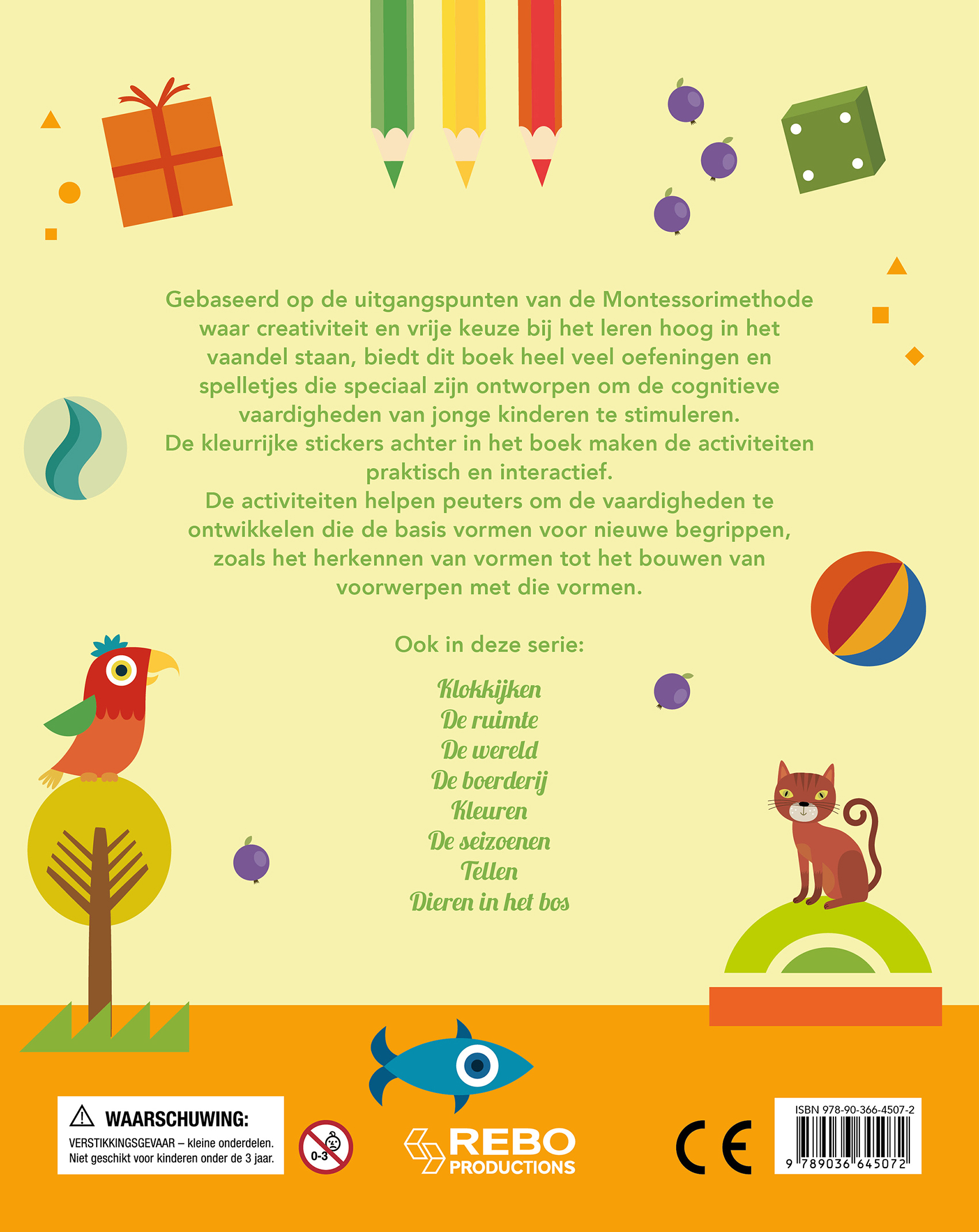 Vormen - Mijn leukste oefenboek De Montessorimethode: groeien door te doen