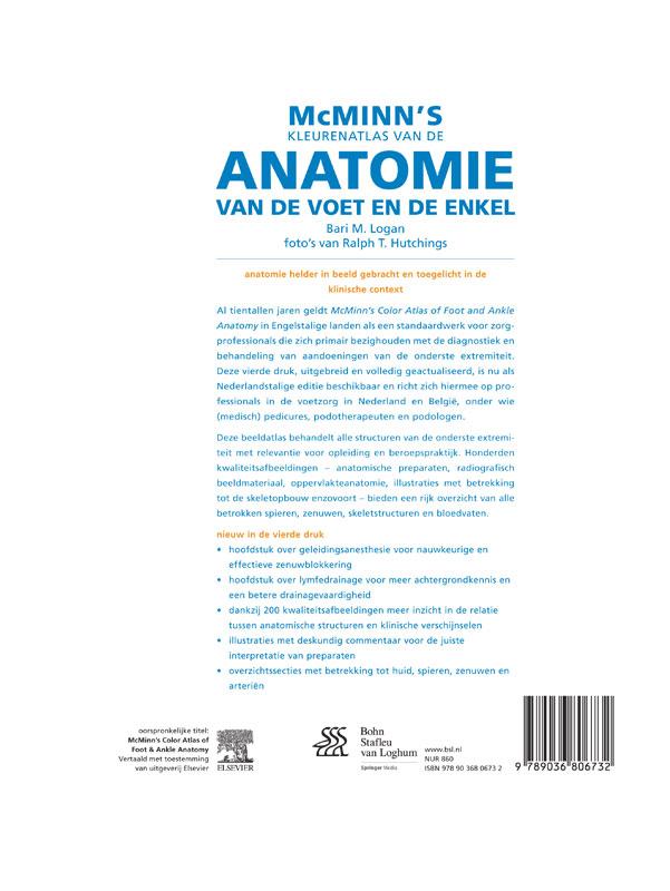 McMinn 's Kleurenatlas van de anatomie van de voet en van de enkel 