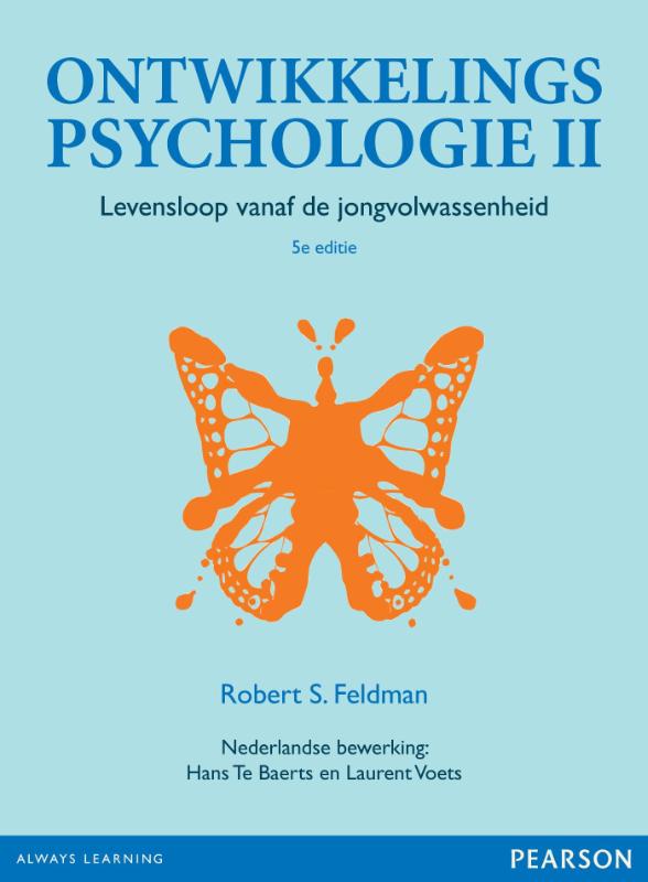 Ontwikkelingspsychologie II levensloop vanaf de jongvolwassenheid