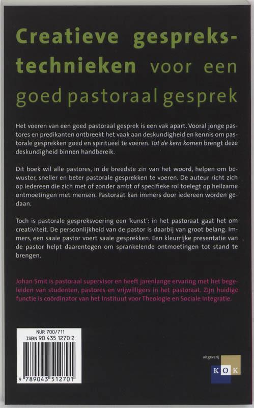 Tot de kern komen de kunst van het pastorale gesprek