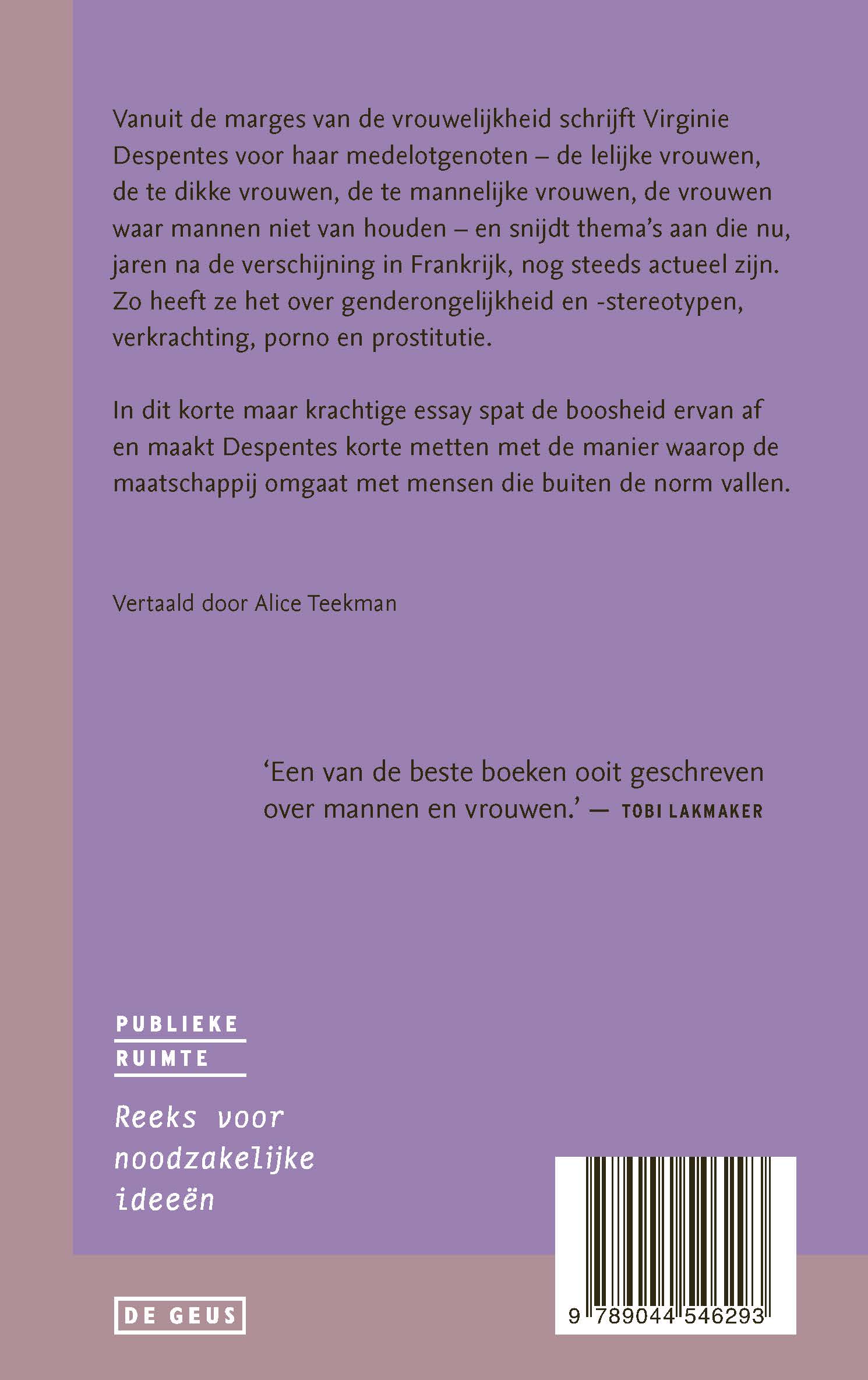 King Kong-theorie Een feministisch manifest