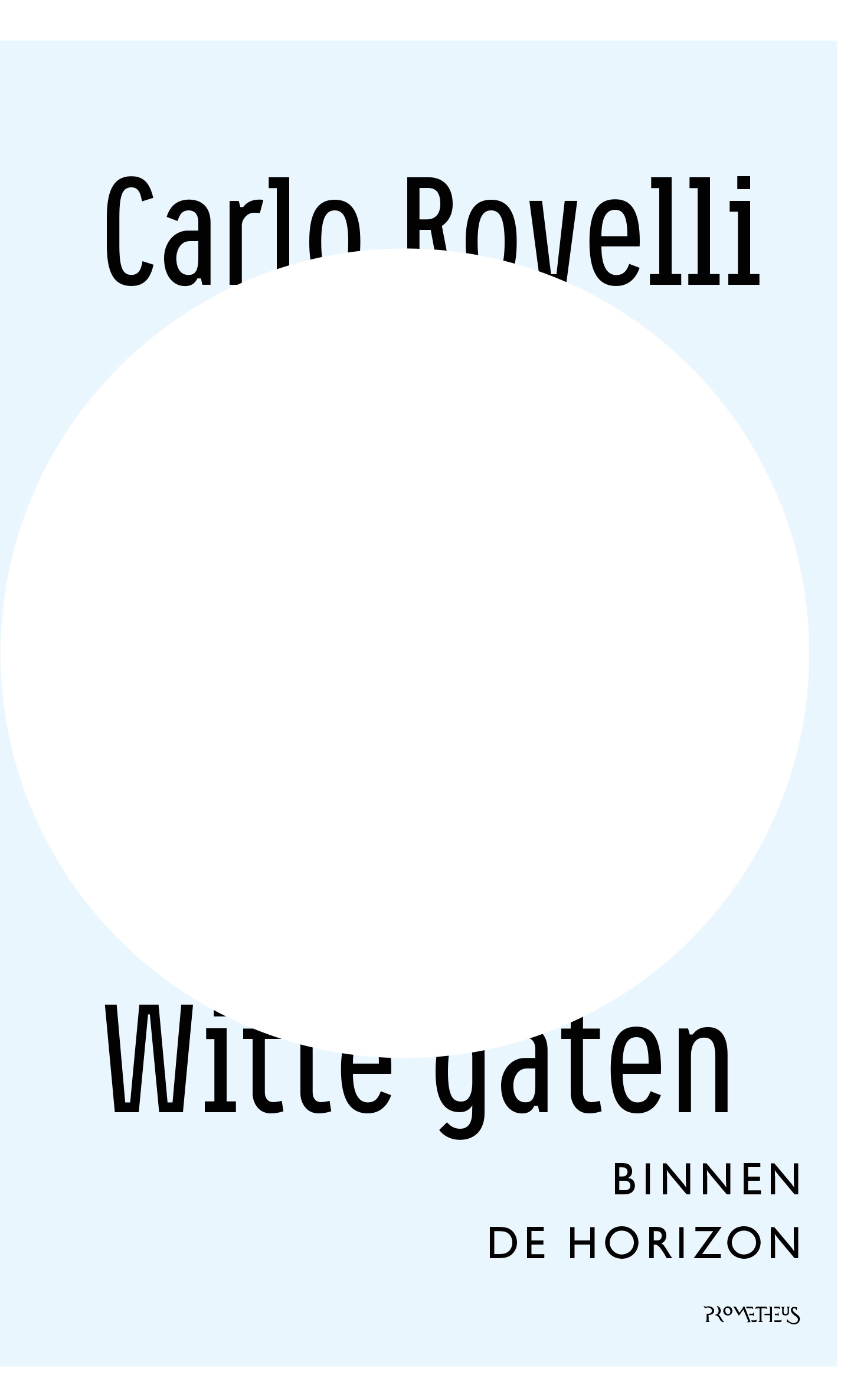 Witte gaten Binnen de horizon