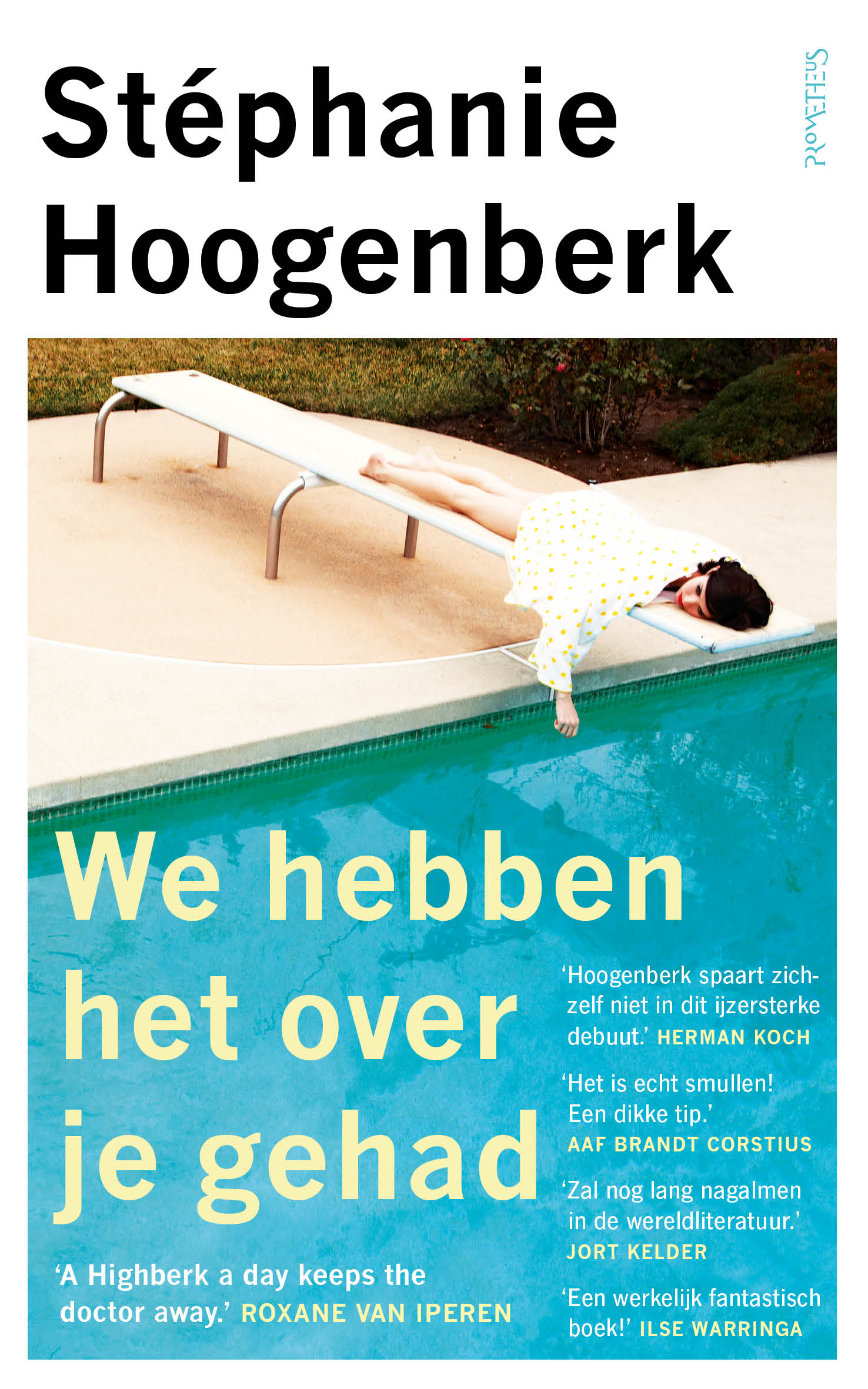 We hebben het over je gehad 