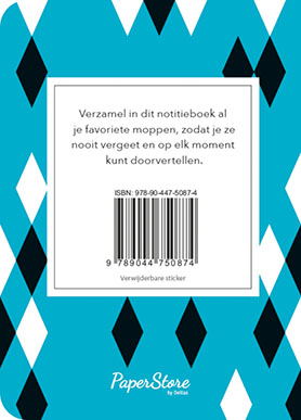 Moppen notitieboek om nooit te vergeten