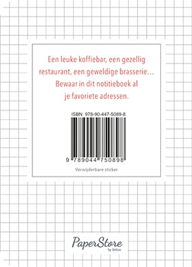 Mijn favoriete adressen notitieboek 