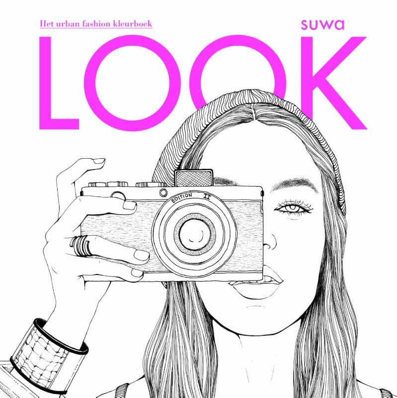 Look het urban fashion kleurboek