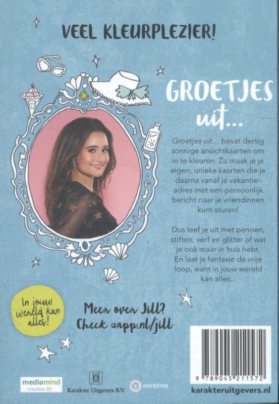 Groetjes uit... 30 kleurkaarten om te versturen