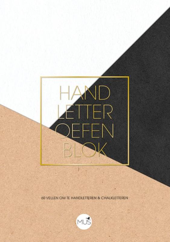 Handletter oefenblok & chalkletteren