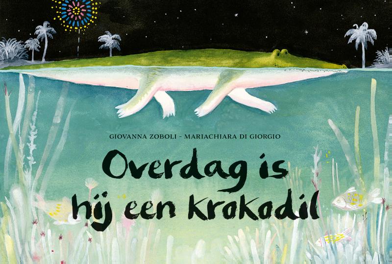 Overdag is hij een krokodil 