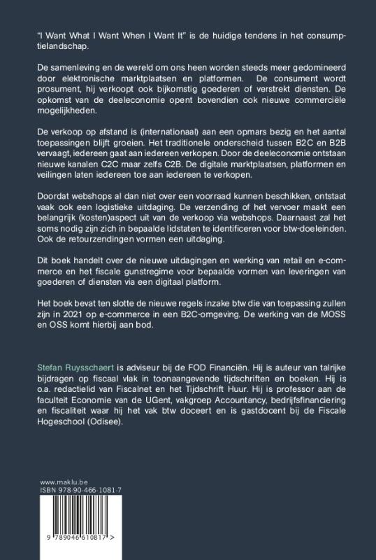 E-commerce en btw De toekomst van retail en distance selling in een platformeconomie